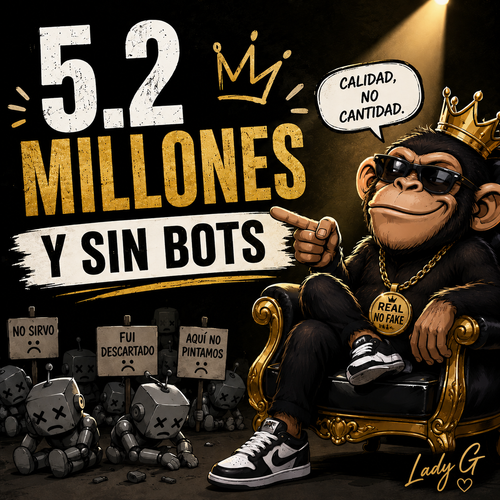 5.2 Millones y sin Bots 🤖
